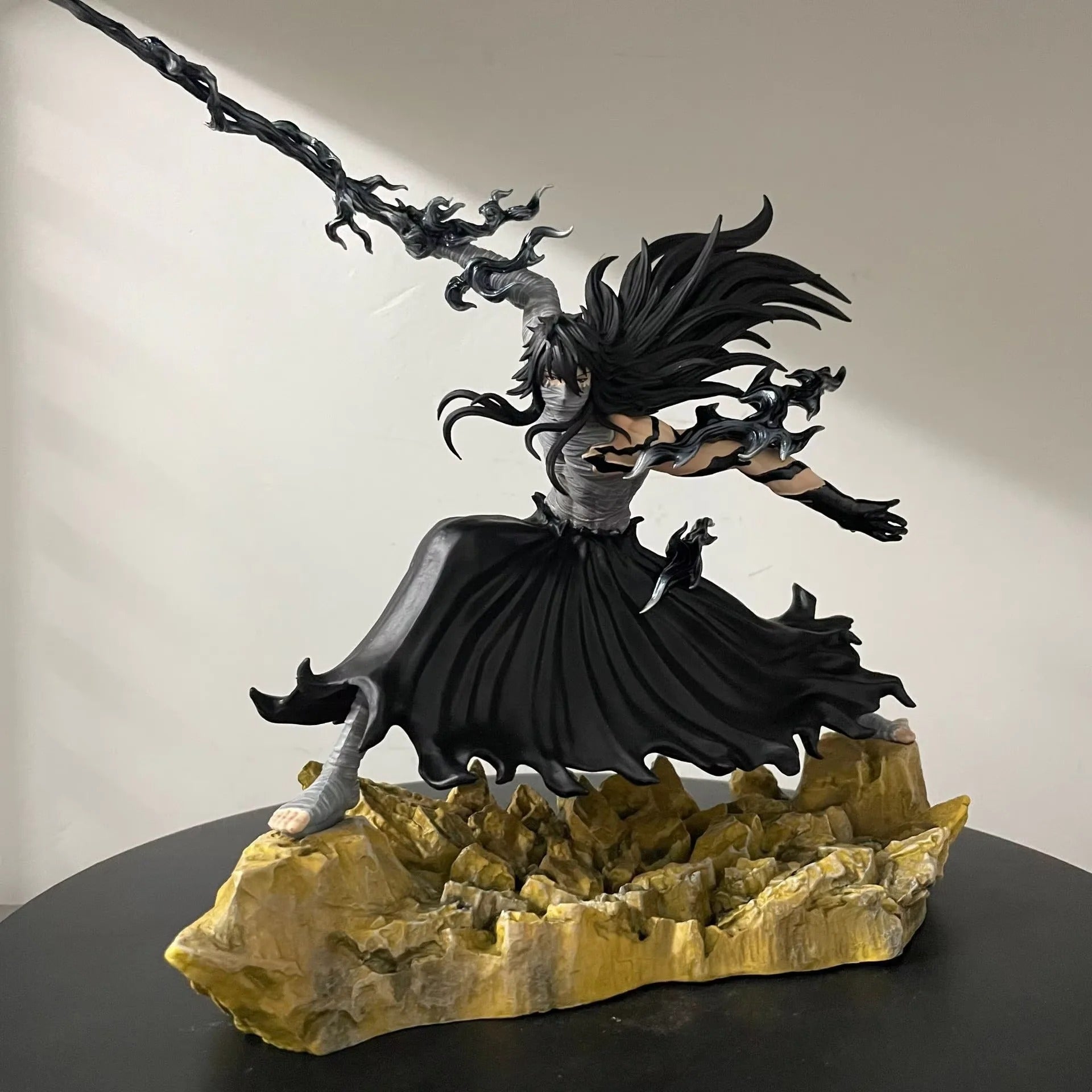 Action Figure Ichigo Hollowfied 23cm – Getsuga Tensho Bleach Estátua PVC Colecionável Anime | Bankai Boss