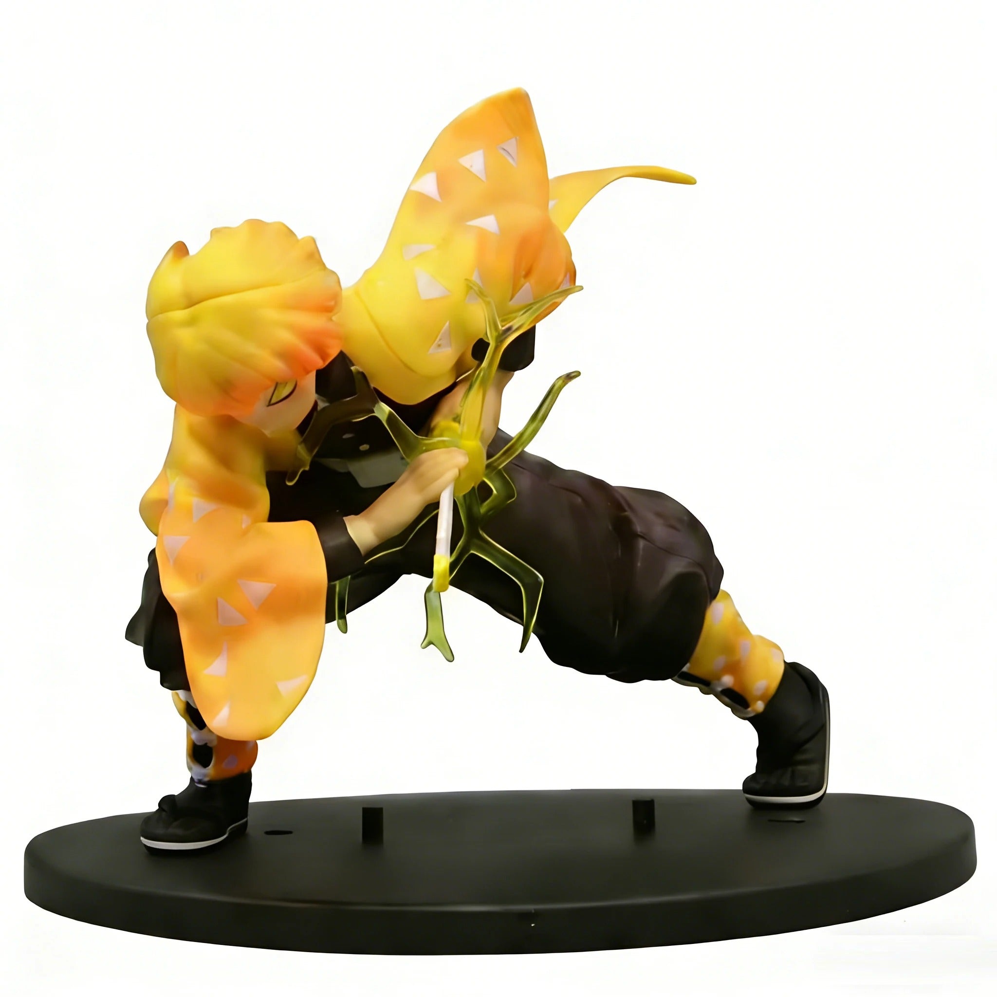 Action Figures Demon Slayer 20cm – Tanjiro, Zenitsu e Kyojuro Rengoku PVC Colecionável Anime | Bankai Boss