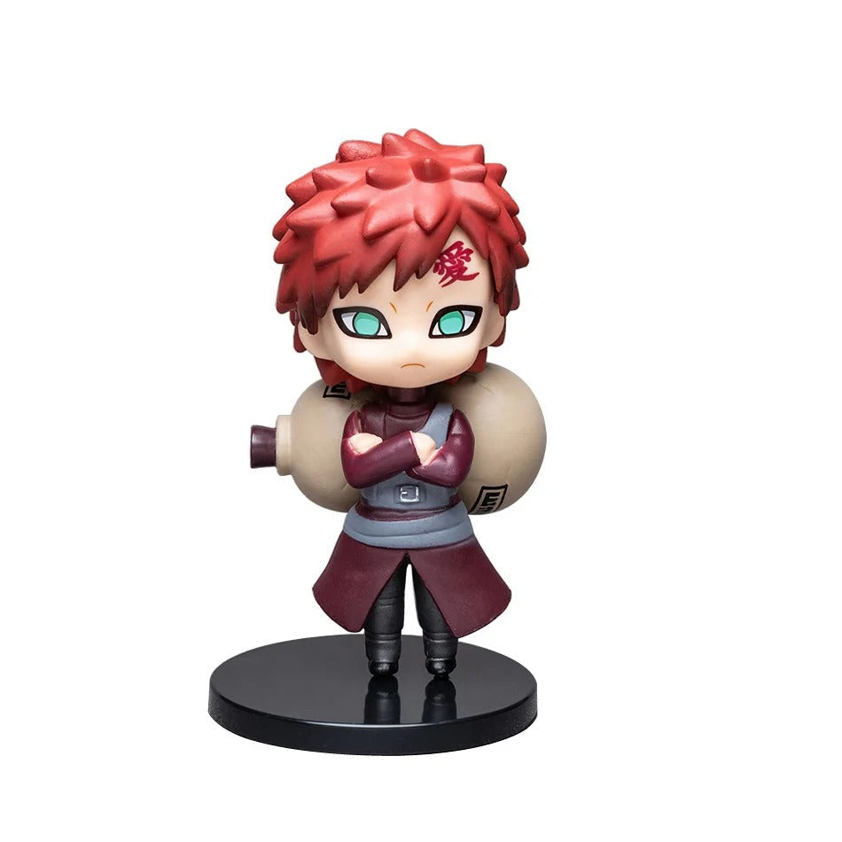 Kit 12 Action Figures Naruto Shippuden 10cm – Hinata, Sasuke, Itachi, Kakashi, Gaara e + PVC Colecionável Anime | Bankai Boss