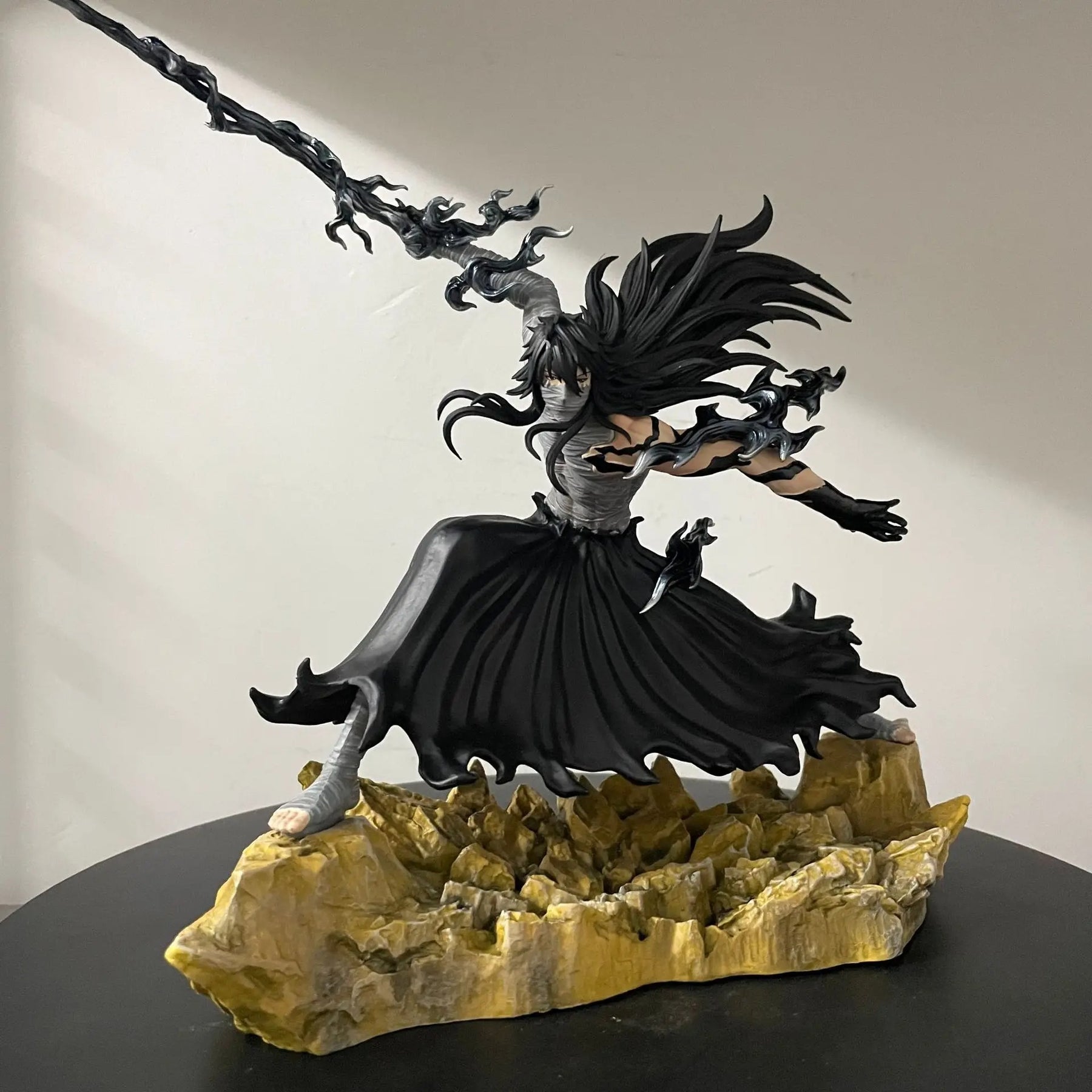 Action Figure Ichigo Kurosaki Mugetsu 24cm – Bleach Estátua PVC Colecionável Anime Premium | Bankai Boss