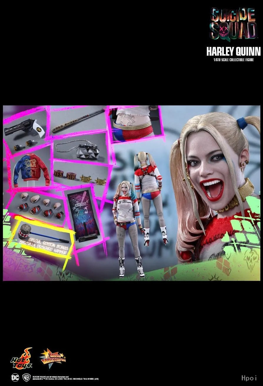 Action Figure Harley Quinn 1/6 29cm – Suicide Squad X-Force Colecionável Premium Articulada | Bankai Boss