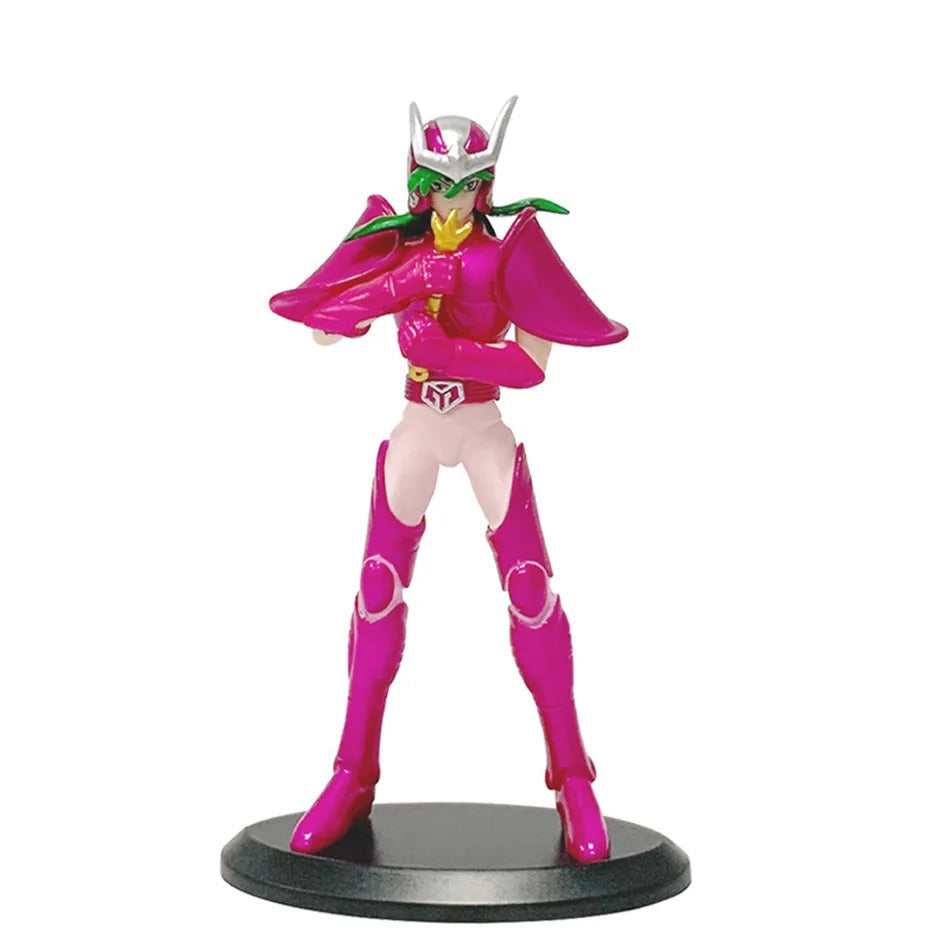 Action Figures Cavaleiros do Zodíaco 19cm – Seiya, Ikki, Hyoga e Shiryu Armadura PVC Colecionável | Saint Seiya | Bankai Boss