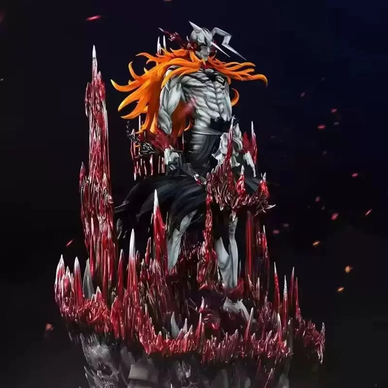Action Figure Ichigo vs Ulquiorra 33cm – Bleach Estátua PVC Anime Colecionável Premium | Bankai Boss
