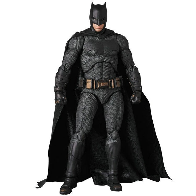 Action Figure Batman Mafex 056 15cm – Bruce Wayne Liga da Justiça Articulado PVC Colecionável | Bankai Boss
